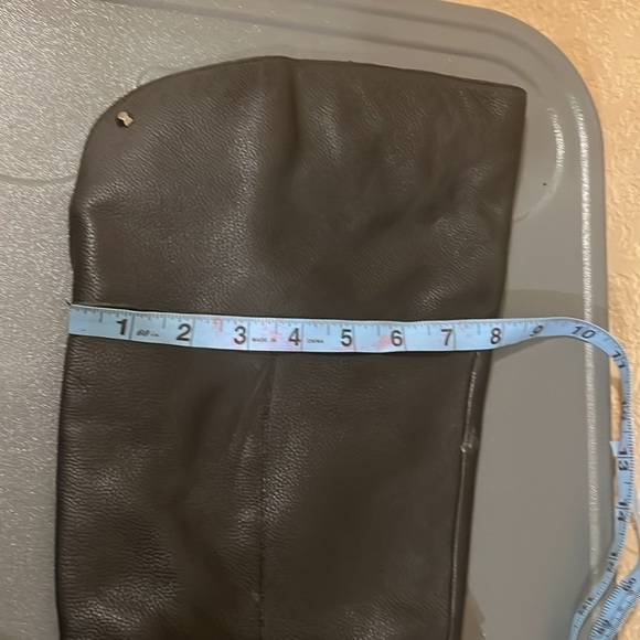 Vince Camuto Jorshie2 Wide Calf Tall Black Leather Boots Size 7M (EU 37.5) - Picture 15 of 15